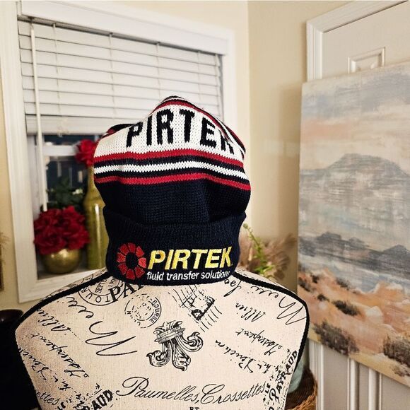 New VTG Pirtek Unisex Pom Embroidered Camp America Beaine Hat. - Picture 11 of 15